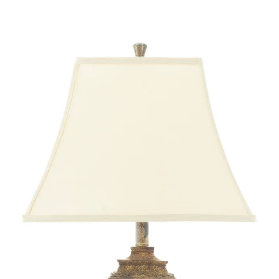 Rustic Table Lamp Set Of 2 Black - Olivia & May 7 Rustic Table Lamp Set Of 2 Black - Olivia & May - Image 5