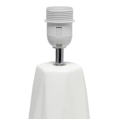 Ceramic Prism Table Lamp Off-White - Simple Designs 7 Ceramic Prism Table Lamp Off-White - Simple Designs - Image 5