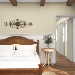 Rustic Metal Ornamental Wall Decor Dark Brown - Olivia & May 34 Rustic Metal Ornamental Wall Decor Dark Brown - Olivia & May -Home Decor Store GUEST e1ff7a11 cf84 46f6 8342 533a96041632