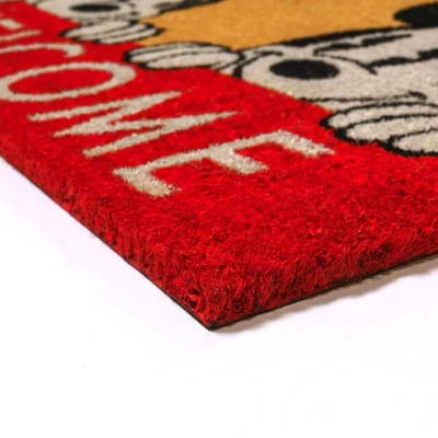 Mickey Mouse 2pk Hi And Welcome Coir Door Mats 6 Mickey Mouse 2pk Hi And Welcome Coir Door Mats - Image 4