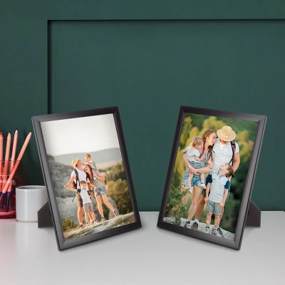 Hastings Home Picture Frame Set, 5 X 7-in - Black, Set Of 6 7 Hastings Home Picture Frame Set, 5 X 7-in - Black, Set Of 6 - Image 5