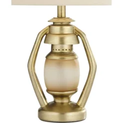 Franklin Iron Works Traditional Table Lamps With Night Light 25 1/4" High Set Of 2 Miner Lantern Gold Oatmeal Shade For Living Room Bedroom Home 17 Franklin Iron Works Traditional Table Lamps With Night Light 25 1/4" High Set Of 2 Miner Lantern Gold Oatmeal Shade For Living Room Bedroom Home -Home Decor Store GUEST e3be1625 509a 4396 a39a 80ebff21335b
