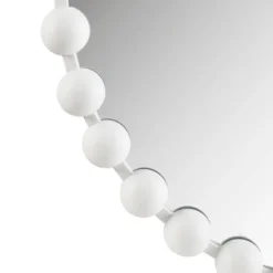 27" Marlowe Beaded Round Wall Mirror White - Madison Park 11 27" Marlowe Beaded Round Wall Mirror White - Madison Park -Home Decor Store GUEST e4041f75 fae7 467e 860b b0f0f15f0f68