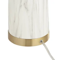 360 Lighting Maceao Modern Table Lamps 28" Tall Set Of 2 White Faux Marble Tapered Drum Shade For Bedroom Living Room Bedside Nightstand Office House 16 360 Lighting Maceao Modern Table Lamps 28" Tall Set Of 2 White Faux Marble Tapered Drum Shade For Bedroom Living Room Bedside Nightstand Office House -Home Decor Store GUEST e5551ff6 e68d 4aae b23e 771ac8371645