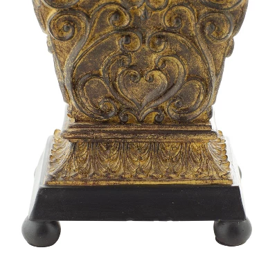 Rustic Table Lamp Set Of 2 Black - Olivia & May 8 Rustic Table Lamp Set Of 2 Black - Olivia & May - Image 6