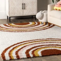 NuLOOM Dotty Half Sunset Shag Area Rug -Home Decor Store GUEST e749ab99 a207 4069 a841 7d017a87247f