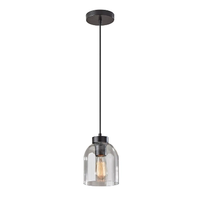 Bristol Pendant Black - Adesso 3 Bristol Pendant Black - Adesso