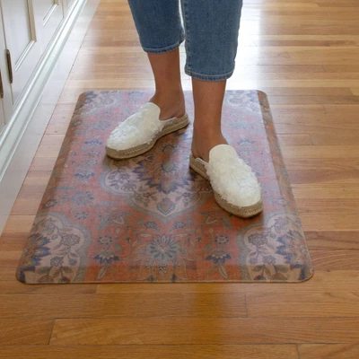 Persepolis Anti-Fatigue Comfort Long Floor Mat Orange - Brewster 4 Persepolis Anti-Fatigue Comfort Long Floor Mat Orange - Brewster - Image 2