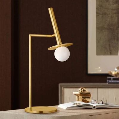Kelly Wearstler Nodes Burnished Brass LED Desk Lamp 3 Kelly Wearstler Nodes Burnished Brass LED Desk Lamp