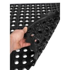 BirdRock Home 4 Pc Indoor Outdoor Drainage Utility Mat - 20 X 24" - Black -Home Decor Store GUEST ead75715 de51 4c33 ad01 d84b12b195dc