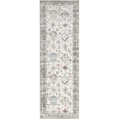 NuLOOM Bex Faded Stain-Resistant Machine Washable Area Rug 14 NuLOOM Bex Faded Stain-Resistant Machine Washable Area Rug - Image 12