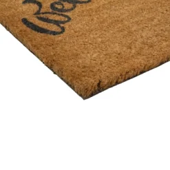 Northlight Natural Coir Floral Rectangular "Welcome" Doormat 18" X 30" 9 Northlight Natural Coir Floral Rectangular "Welcome" Doormat 18" X 30" -Home Decor Store GUEST ed29c0dc 18d8 47d2 ac3b 4981e5d65a64