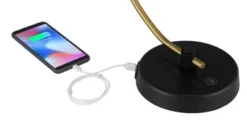 Possini Euro Design Modern Mid Century Desk Lamp 28 1/2" Tall Warm Gold Black With Dual USB Charging Ports For Bedroom Living Room Office Reading Home 12 Possini Euro Design Modern Mid Century Desk Lamp 28 1/2" Tall Warm Gold Black With Dual USB Charging Ports For Bedroom Living Room Office Reading Home -Home Decor Store GUEST ee822b21 e909 4710 a79e 6b9be7bfdb3e