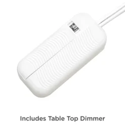 360 Lighting Karla Art Deco Style Table Lamps 25" High Set Of 2 Brushed Nickel With USB Charging Port And Table Top Dimmers White Fabric Drum For Desk -Home Decor Store GUEST ee8d7252 b8ab 441a af1f 23922c0a3f03