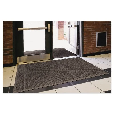 3'x10' Rectangle Solid Plastic Floor Mat Black - Guardian 7 3'x10' Rectangle Solid Plastic Floor Mat Black - Guardian - Image 5