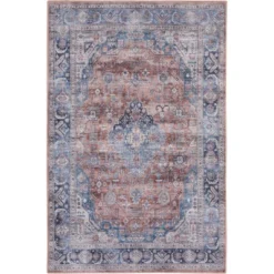 Nourison Washable Brilliance Vintage Medallion Indoor Rug -Home Decor Store GUEST f0425132 6a1a 4cca b611 de7d16d91e9d