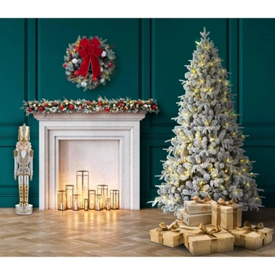 37in Christmas Nutcracker Decorative Holiday Scene Props Gold/Silver - Haute Décor 4 37in Christmas Nutcracker Decorative Holiday Scene Props Gold/Silver - Haute Décor - Image 2