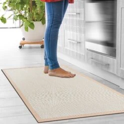World Rug Gallery Basketweave Anti-Fatigue Standing Mat -Home Decor Store GUEST f14f6139 08a1 4f06 8a47 65fd15512f2a