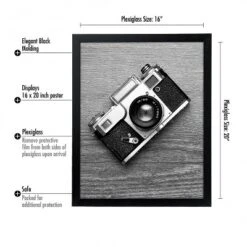 Americanflat Poster Frame With Polished Plexiglass - Hanging Hardware Included -Home Decor Store GUEST f1c2f230 39ae 4e11 940d 6e8f21f0e7a6