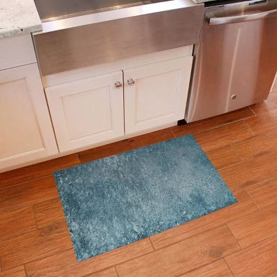 FlorArt Country Low Profile Machine Washable Kitchen Blue - Bungalow Flooring 3 FlorArt Country Low Profile Machine Washable Kitchen Blue - Bungalow Flooring
