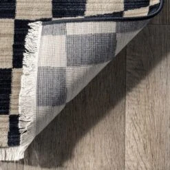 Dominique Abstract Checkered Fringe Area Rug 15 Dominique Abstract Checkered Fringe Area Rug -Home Decor Store GUEST f7435fbd e37b 4803 bc8a 28be1781f096