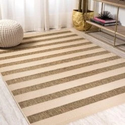 Aveiro Wide Stripe Indoor/Outdoor Area Rug - JONATHAN Y -Home Decor Store GUEST f8aaabfe 015b 421f 9c7a 1a966cc61611