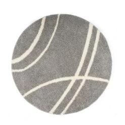 World Rug Gallery Soft Cozy Contemporary Stripe Indoor Shag Area Rug -Home Decor Store GUEST f9c707a4 fd07 4a37 9a27 d6a09a903f6f