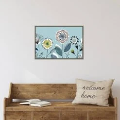 23" X 16" Scandi Florals I By Isabelle Z Framed Canvas Wall Art - Amanti Art -Home Decor Store GUEST f9db0a99 5f4d 4509 9557 597ddc4bab52