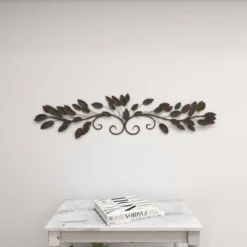 Metal Leaf Wall Decor Blue - Olivia & May -Home Decor Store GUEST fa69d758 afe3 40e8 bae6 43b654d87aec