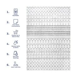 NuLOOM Moroccan Blythe Machine Washable Area Rug 24 NuLOOM Moroccan Blythe Machine Washable Area Rug -Home Decor Store GUEST fad77fed 04cc 4f80 ad32 a586c3a18298