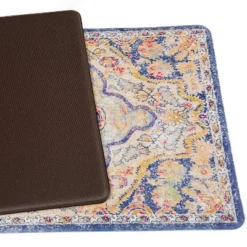 World Rug Gallery Distressed Bohemian Vintage Anti-fatigue Standing Mat -Home Decor Store GUEST fadb28c4 c849 4e50 83e9 9620dbae6de2