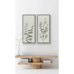 18" X 40" Sylvie Eucalyptus Botanical I By The Creative Bunch Studio Framed Wall Canvas Gray - Kate & Laurel All Things Decor 10 18" X 40" Sylvie Eucalyptus Botanical I By The Creative Bunch Studio Framed Wall Canvas Gray - Kate & Laurel All Things Decor -Home Decor Store GUEST fb308d3f af7d 45a1 b66a f903f3013cdb