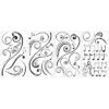 Music Note Scroll Peel And Stick Wall Decal Black - RoomMates -Home Decor Store GUEST fb86d675 a1c3 4226 b923 ec018b2e0682