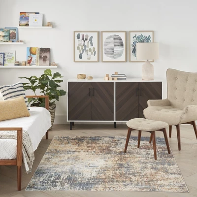 Nourison Astra Machine Washable Modern Abstract Indoor Rug 10 Nourison Astra Machine Washable Modern Abstract Indoor Rug - Image 8