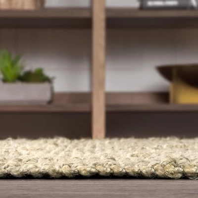 Hiro Hand Woven Chunky Jute Area Rug - JONATHAN Y 6 Hiro Hand Woven Chunky Jute Area Rug - JONATHAN Y - Image 4