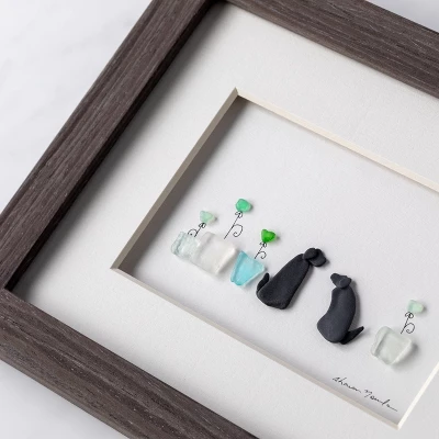 DEMDACO Puppy Dog Tails Wall Art - Gray 4 DEMDACO Puppy Dog Tails Wall Art - Gray - Image 2