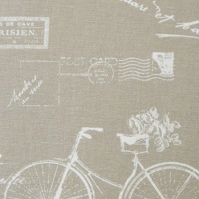 18"x18" Parisian Square Throw Pillow Beige - The Pillow Collection 3 18"x18" Parisian Square Throw Pillow Beige - The Pillow Collection