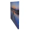Northlight 23.75" LED Lighted Sunset Pier Scene Canvas Wall Art