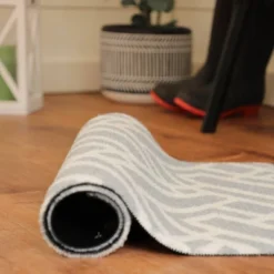 2'x3' ColorStar Deco Grid Door Mat Silver - Bungalow Flooring 11 2'x3' ColorStar Deco Grid Door Mat Silver - Bungalow Flooring -Home Decor Store GUEST ff5be69d 3402 4f39 af3f 6394ddb7a214