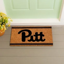 Evergreen University Of Pittsburgh Logo Turf Mat, Brown- 28 X 16 Inches Indoor Outdoor Doormat -Home Decor Store GUEST ff768775 5ce5 4594 b22d bcae22e7c164
